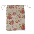 thumbnail image 4 of De Arpillera Joyas Bolsa De Lazo Rosa Bolsa De Flores Boda, 4 of 8