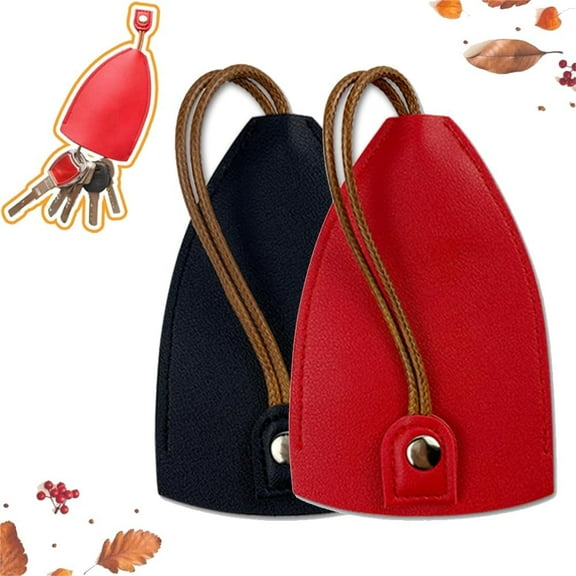 KANOHENO Winkkey - Protective Pull Out Key Case,Mini Key Holder,PU Leather Creative Large-Capacity Car Key Case