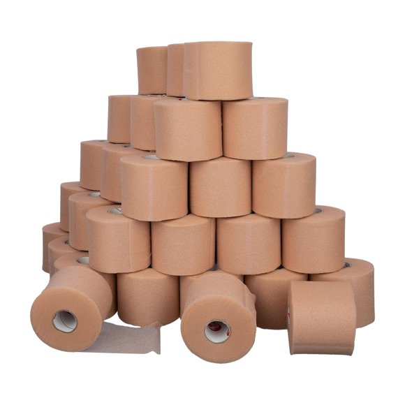Cramer Tape Underwrap, Bulk Case of 48 Rolls of PreWrap for Athletic Taping, Hair Tie, Headband, Patellar Support, Pre-Wrap Athletic Tape Supplies, 2.75" X 30 Yard Rolls of Pre Wr