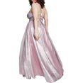 thumbnail image 2 of City Studio Womens Plus Metallic Prom Evening Dress, 2 of 2