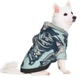 thumbnail image 2 of Fotbe Butterflies Skull Bows Sudadera con Estampado para Perros Pequeños – Suéter con Capucha para Mascotas, Tela Suave de Forro Polar con Bolsillo-XX-Large, 2 of 7