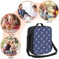thumbnail image 5 of Lsque Squirrel Flower Lunch Bag Lunch Box for Women Men Reusable Insulated Lunch Tote Bag,Leakproof Thermal Cooler Sack Food Handbags Case High Capacity, 5 of 9