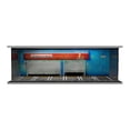 thumbnail image 1 of Bunblic 1:64 Garage Display Case Collectible Display Showcase Backdrop Lighted Background Storage Box for Mini Dolls Layout Accessory Auto Repair Shop, 1 of 8