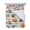 Beige, variant on Fall Pumpkin Twin Size Down Alternative Comforter, Lightweight Comforter Quilt Bedding Set with Pillow Shams Thanksgiving Autumn Daisy Rustic Leaves Beige Bed Comforter Duvet Insert 68"x86"