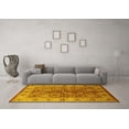 thumbnail image 3 of Ahgly Company Indoor Rectangle Oriental Yellow Industrial Area Rugs, 7' x 9', 3 of 4