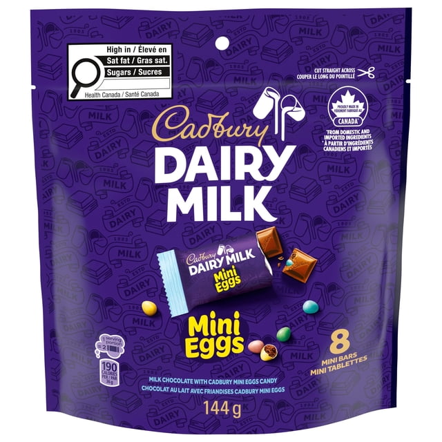CADBURY DAIRY MILK Mini Eggs Mini Tablettes 144 g