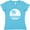 Aqua, variant on Inktastic San Diego California Beach Women's V-Neck T-Shirt