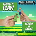 thumbnail image 3 of Mine Craft 3D Erasers, 5-Pack Collector Set, 12 Iconic Characters to Collect, Own The Entire Series, 3 of 3