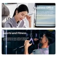 thumbnail image 2 of Maoww AI Intelligent Translation Headset For Seamless Multilingual Conversations Sport white Equipped with a larg, 2 of 6