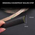 thumbnail image 3 of Soumake Window Seal Strip Noise Insulation Dustproof Rubber Sunroof Front Rear Windshield Molding Trim Weatherstrip Belt for Car, 3 of 8