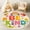 Color 3, variant on Washable Non Slip 4ft Round Rug, Day Read Book Floral Trendy Reading Book Lovers School Library Text Circle Area Rugs with Tassels Carpet for Nursery Bedroom Living Room Playroom Tent Rug