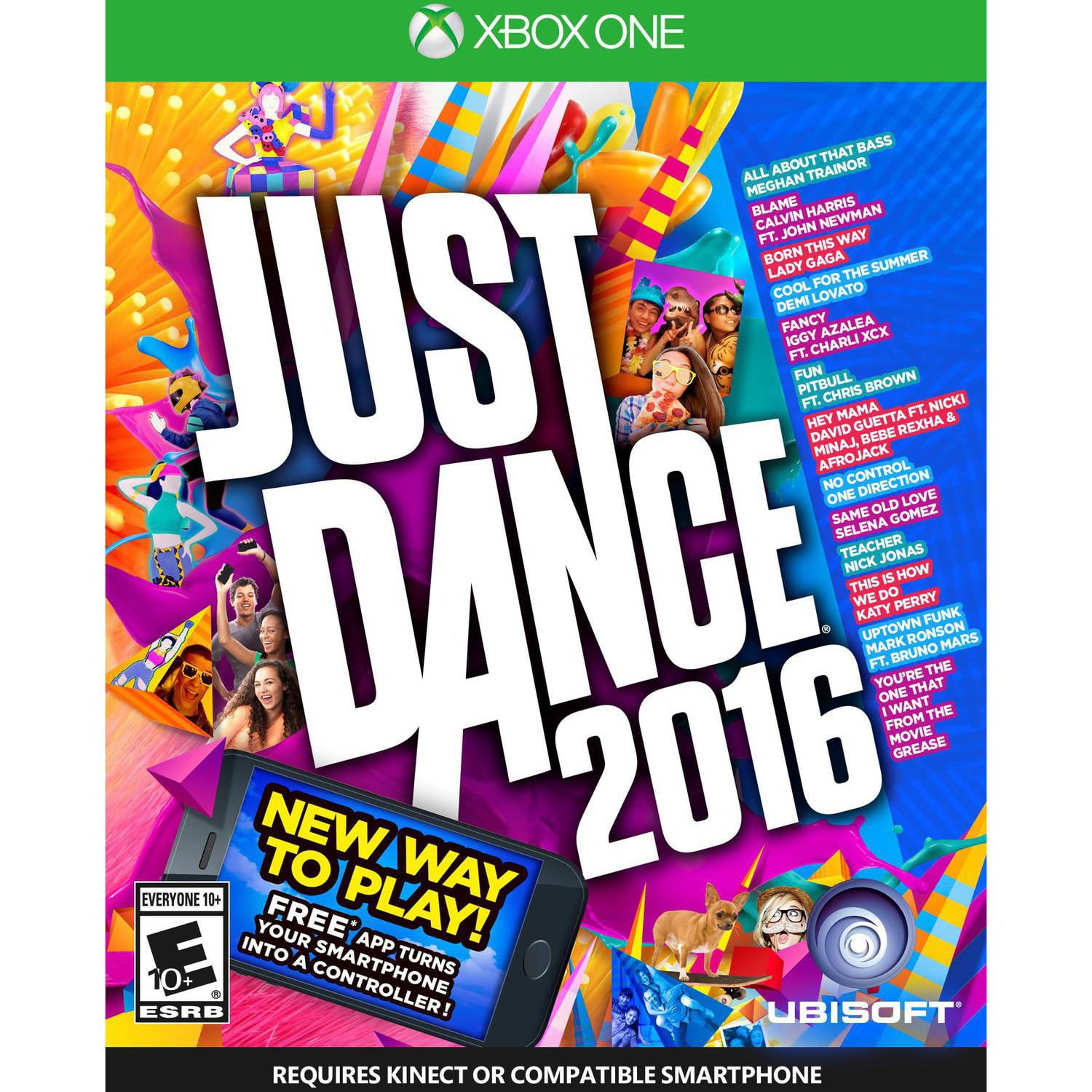 Just Dance 2016, Ubisoft, Xbox One, 887256014025