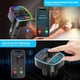 thumbnail image 5 of Transmisor Bluetooth FM para automóvil, V4.2 Kit de automóvil inalámbrico adaptador de radio Bluetooth con luz retroiluminada, cargador USB 5V/2.4A, accionamiento USB de soporte, tarjeta TF, llamadas manos libres - NX10 esquí esquí Gafas de esquí, 5 of 5