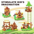 thumbnail image 3 of Juego de construcción de bloques magnéticos - Cubos sensoriales de Minecraft para niños y niñas | Las mejores ideas de regalo para niños de 3 a 12 años, 3 of 8
