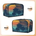 thumbnail image 3 of Haiem Palm Trees Print Toaster Covers 2 Slice Wide Slot,Bread Dust Cover & Fingerprint Protection,Bread Machine Cover,Appliance Covers, 3 of 7