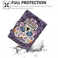 thumbnail image 5 of Universal 10 inch Tablet Case, Slim Folio Protective Case Cover with Kickstand for iPad 10.2/iPad 9.7/Onn 10.1/Samsung Tab A7/Galaxy Tab A 10.1 inch all 9.5-10.5 inch Tablet,Skull, 5 of 7