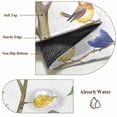 thumbnail image 6 of Watercolor Bird Runner Rug 2.7x5 FT, Non Slip Entryway Carpet, Modern Spring Branch Colorful Leaf Washable Soft Floor Carpet Entrance Mat Non-Shedding Throw Rug for Hallway Laundry Room Bedside, 6 of 9