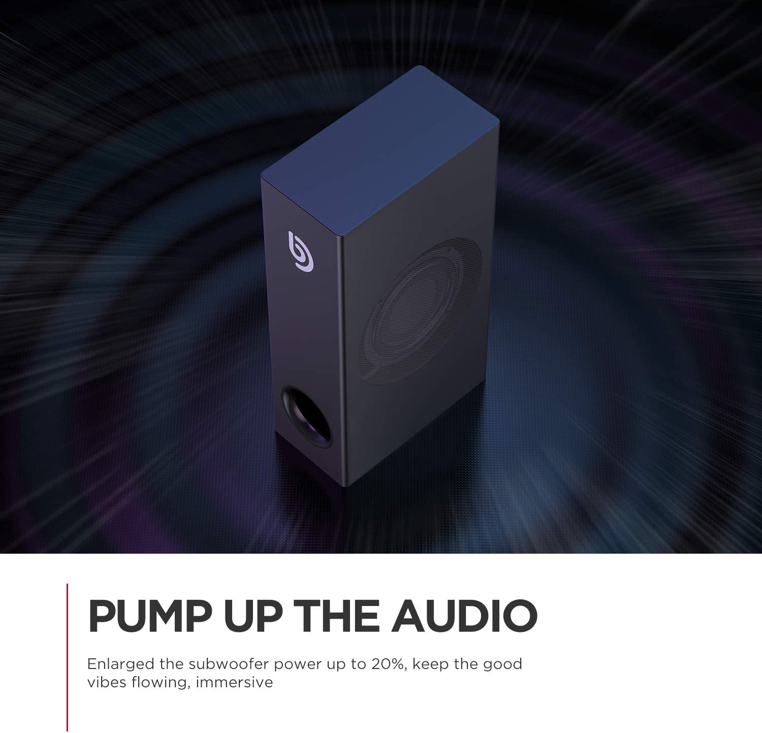 bomaker 2.1 channel soundbar