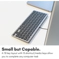 thumbnail image 3 of USB C Keyboard for Mac, Slim Wired Keyboard for MacBook, iMac Compatible Keyboard, Plug & Play for Mac mini, iPad, Windows & Chromebook with USB-C Port – Space Grey, 3 of 4