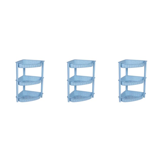 Matsuzay Bathroom Storage Rack Free Standing 3 Layer for Office Kitchen Type1 NO1