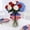 A-Multicolor, variant on Patriotic Accessories, 4 Styles Red White Blue Glitter Hair Bow Set, Rhinestone Star Flag Hair Clips and Barrettes for Festival, Party and Casual Style