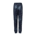 thumbnail image 2 of Burnside Mens Performance Fleece Joggers, 3XL, Navy Tie Dye, 2 of 2