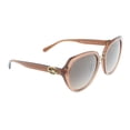 thumbnail image 3 of Coach 0HC8331 5662G9 Transparent Amber Geometric Full Rim Sunglasses for Womens, 3 of 4