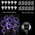 thumbnail image 3 of LED Balloons 10pcs Light Up Balloons 20 Inches Clear Helium Bobo Balloons, Glow Bubble Balloons With String Lights For Halloween And Christmas, 3 of 5