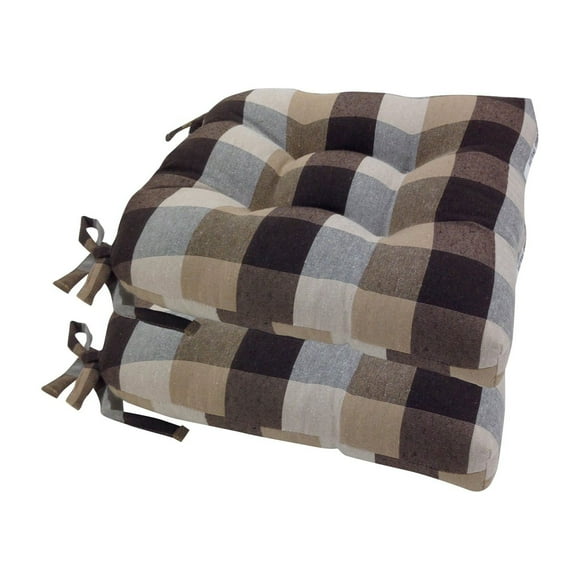Buffalo Check Chair Cushions