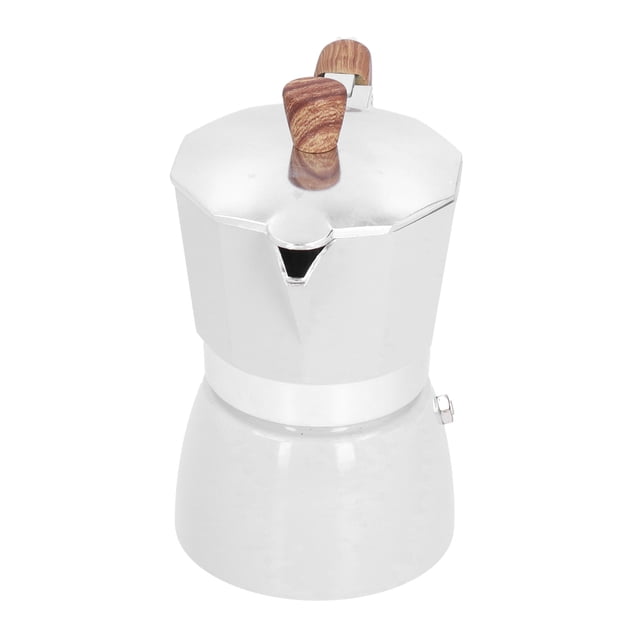 STOVETOP MÁQUINA DE 150ML ESSPRESSO, Octogonal DE Aluminio, Maceta DE Diseño DE Diseño Compacto Para Electrodomésticos DE Cocina En Casa