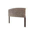 thumbnail image 3 of Belmont Home Cardiff Coastal Rattan/Wood King Headboard in Gray, 3 of 11