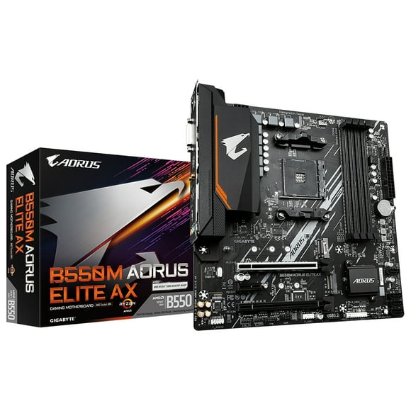 Gigabyte B550M AORUS Elite AX (B550.AM4.mATX.DDR4)