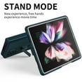 thumbnail image 4 of TECH CIRCLE Compatible with Samsung Galaxy Z Fold 3 5G Case 2021, Screen Protector Full Hinge Protection Hidden Kickstand Case for Samsung Z Fold3 2021, Green, 4 of 7