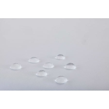 LA Baby 3" Waterproof Mini/Portable Crib Mattress Pad with Embossed Cover, For Non-Full Size Cribs Only