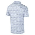 thumbnail image 3 of Men's Colosseum Blue UCLA Bruins It's Time! Allover Print Polo, 3 of 3