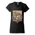 thumbnail image 2 of Wild Bobby, Pittsburgh Fan | Pit Fantasy Football ,Sports, Women Standard V-Neck Tee, Black, Small, 2 of 4