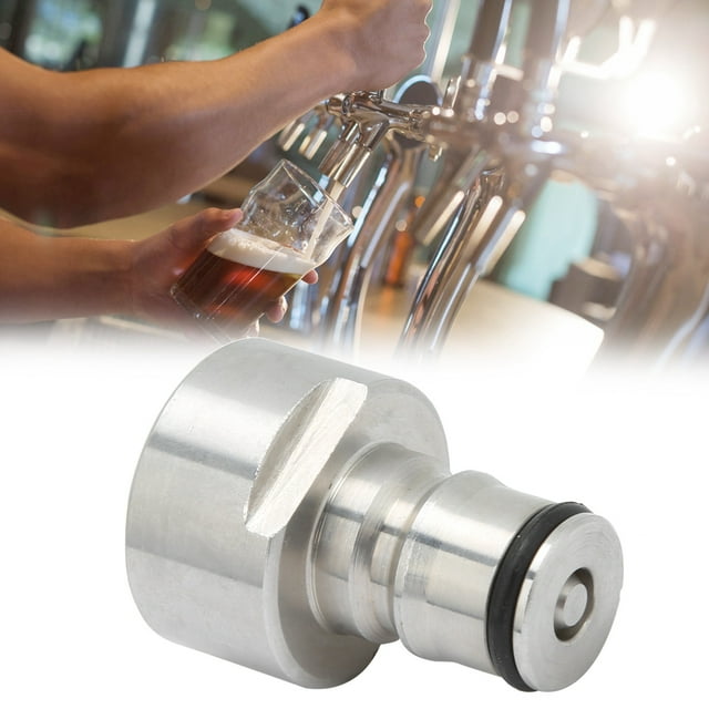 Ball Lock Keg Coupler Adapter, Exquisite Workmanship Corrosion-Resistant Keg Coupler Adapter, Durable For Professional Family Brewers