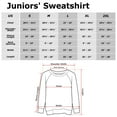 thumbnail image 3 of Junior's Star Wars: The Mandalorian Grogu Cutest in the Galaxy  Sweatshirt Blue Heather 2X Large, 3 of 3