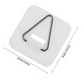 thumbnail image 2 of SHINYPASING 50 Pcs Invisible Plate Hangers Vertical Plate Holders For Wall Storage Small Pictures And Art Display, 2 of 7