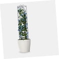 thumbnail image 6 of Lssam Garden Trellis, Rustproof Metal Climbing Plant Support, Outdoor Indoor Use for Potted Plants, 19.6 Inch Vine Obelisk Structure, 1 Pack, 6 of 9