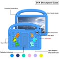 thumbnail image 6 of Dteck Crossbody Strap Kids Case for Samsung Galaxy Tab A9 8.7-inch (SM-X110/X115/X117),Cute EVA Hand Grip Case Shockproof Kickstand Cover with Shoulder Strap,Blue, 6 of 6
