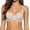 Gray, variant on Stamzod Lace Bralettes for Women Push Up Glossy Lace Bra No Underwire Supportive Wireless Bras
