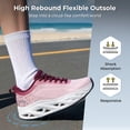thumbnail image 5 of Artlea Wide Toe Box Walking Shoes for Women Arch Support Sneakers Plantar Fasciitis Orthotic Tennis Shoes for Foot Pain Relief, US Size 8.5, 5 of 8