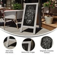 thumbnail image 6 of Flash Furniture Canterbury Magnetic Two-Sided Chalkboard, 6 of 12