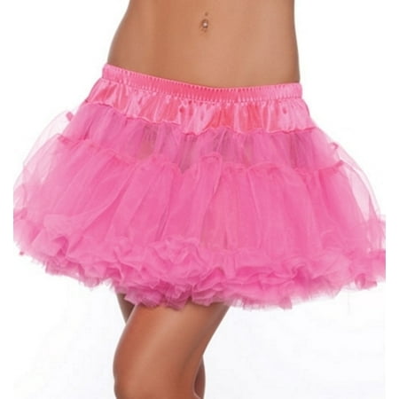 Hot Pink Hot Pink Kate Mini Petticoat Be Wicked BW889 Hot Pink