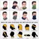thumbnail image 2 of 4 Par Bandana Y Mangas Deportivas Para Brazo Moto Sol Uv, 2 of 8