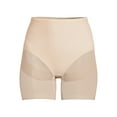 thumbnail image 3 of Cupid Women's Firm Control Booty Lifting Boyshort Shapewear, 3 of 9