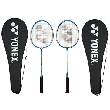 Yonex GR 303 Aluminium Blend Badminton Racquet with Full Cover, Blue Set of 2
