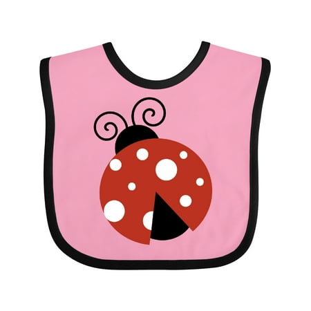 

Inktastic Ladybug Cute Ladybug Red Ladybug Ladybird Gift Baby Girl Bib