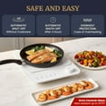 thumbnail image 4 of Elite Gourmet EIND57W SlimStore™ Induction Cooktop, Touch Controls, Ultra Thin 2" Profile, 10 Power Levels, Temps 140°F to 465°F, Fast Heat Up, White, 4 of 9